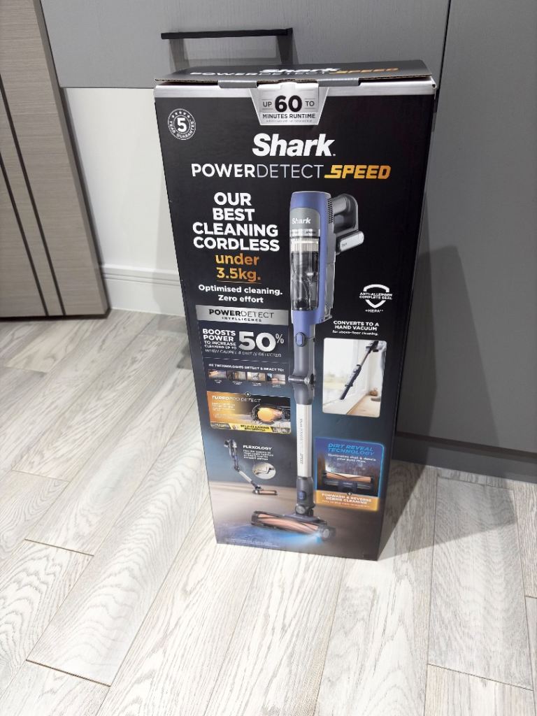 CAN DELIVER, NEW SEALED Shark PowerDetect Speed Cordless Vacuum  IA1241UK CAN CHECK/TEST EVERYTHING