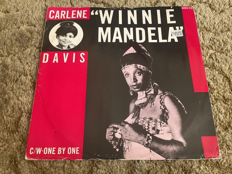 CARLENE DAVIS - WINNIE MANDELA 12” REGGAE DANCEHALL