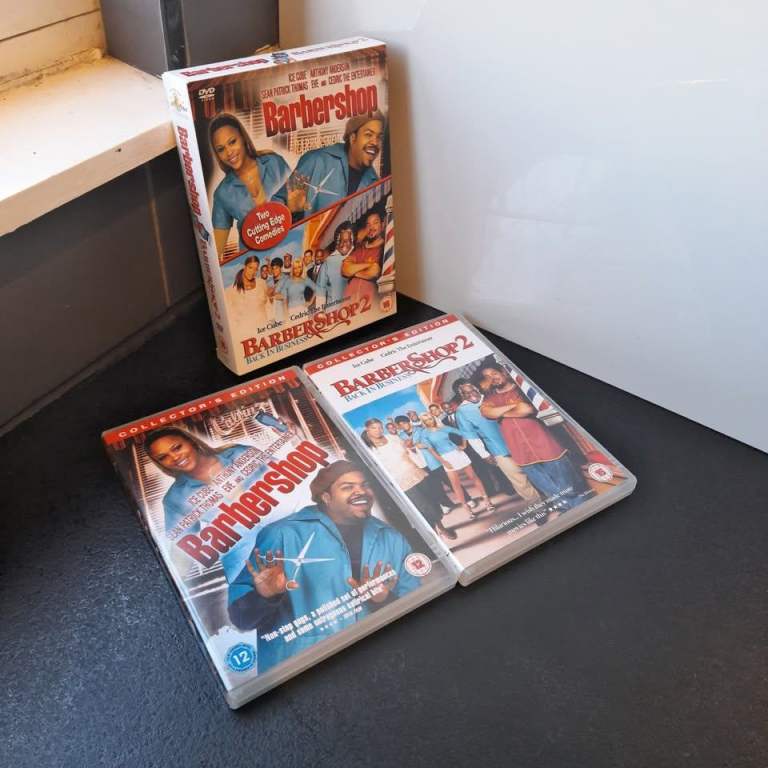 DVD: Barbershop 1 + 2 Box Set