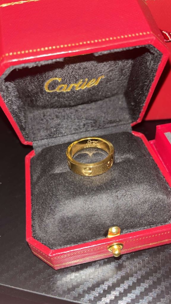 Cartier ring 