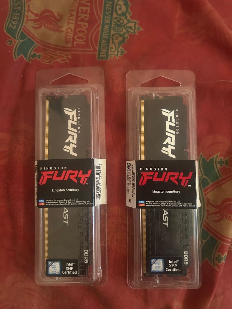 Kingston FURY DDR5 RAM - opened but brand new 