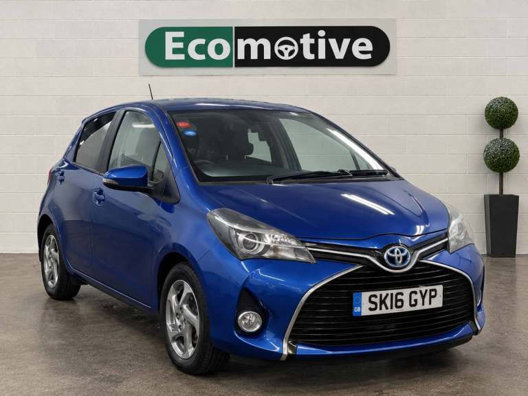 2016 Toyota Yaris 1.5 VVT-h Icon Hatchback 5dr Petrol Hybrid E-CVT Euro 6 (101 ps) Hatchback Hybr...