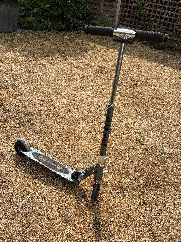 Micro Scooter – Grey, Good Condition