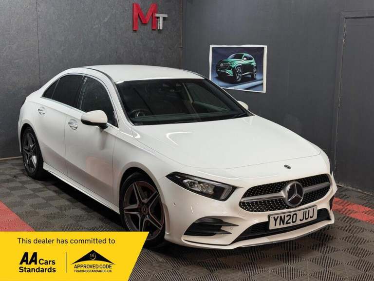 2020 Mercedes-Benz A-Class 1.3 A200 AMG Line (Premium 2) Euro 6 (s/s) 4dr SALOON Petrol Manual