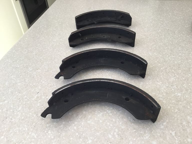 Caravan brake shoes