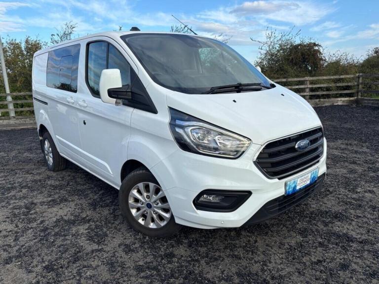 2022 Ford Transit Custom 2.0 EcoBlue 130ps Low Roof D/Cab Limited Van PANEL VAN Diesel Manual