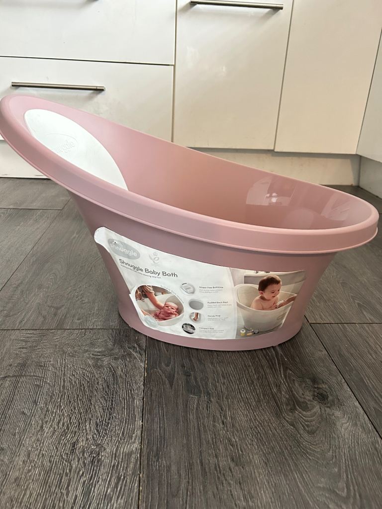 Shnuggle Newborn Baby Bath (Blossom)