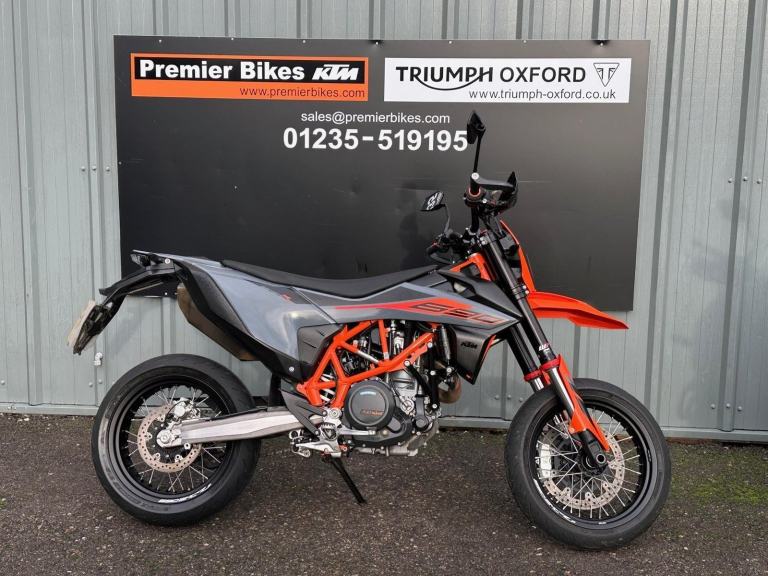 Stunning One Owner 2022/72 KTM 690 SMC-R Motorcycle 