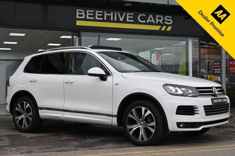 2013 63 VOLKSWAGEN TOUAREG 3.0 TDI V6 BLUEMOTION TECH R-LINE SUV 5DR DIESEL TIPT