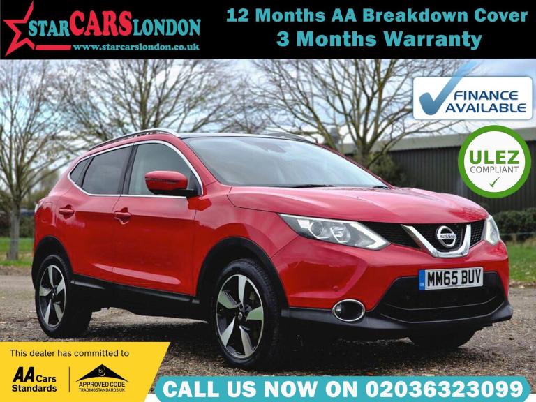 2015 Nissan Qashqai 1.2 DiG-T N-Tec+ 5dr Xtronic HATCHBACK PETROL Automatic