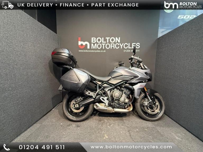 image for Triumph 660 Sport Motorcycle Grey