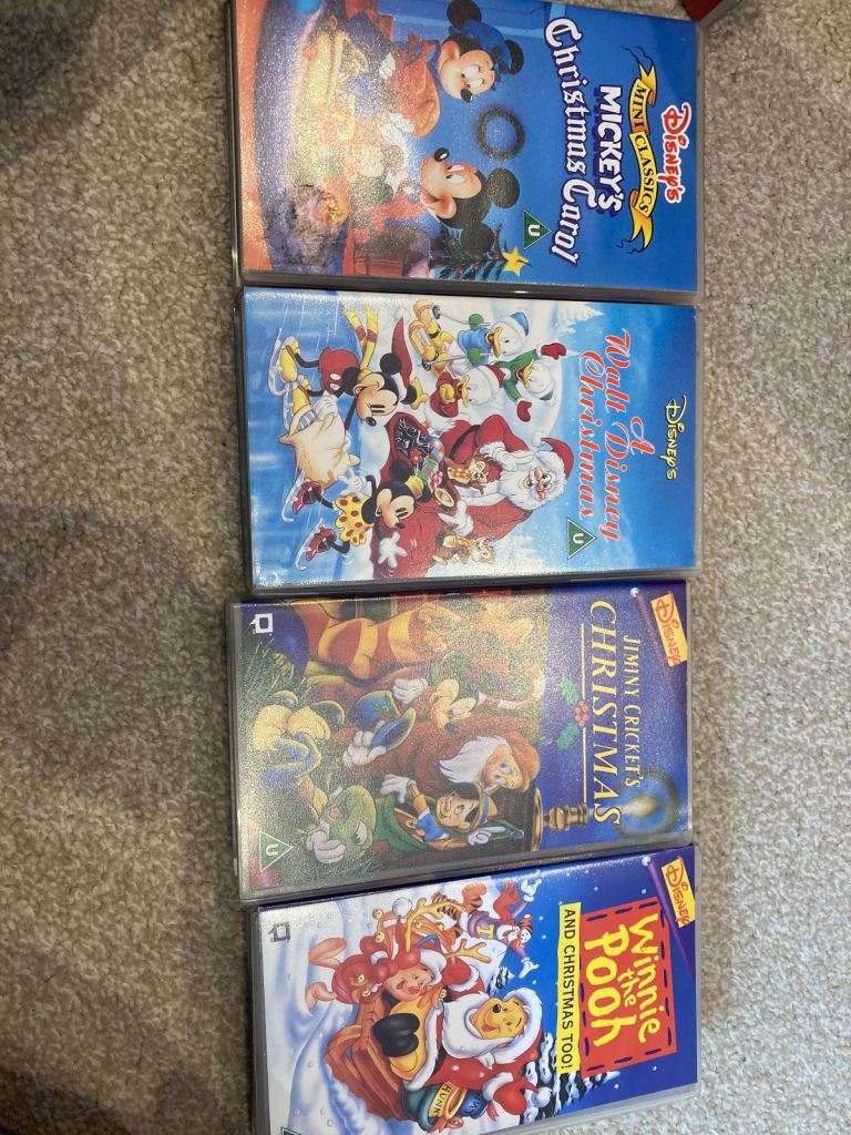 Disney Christmas VHS 