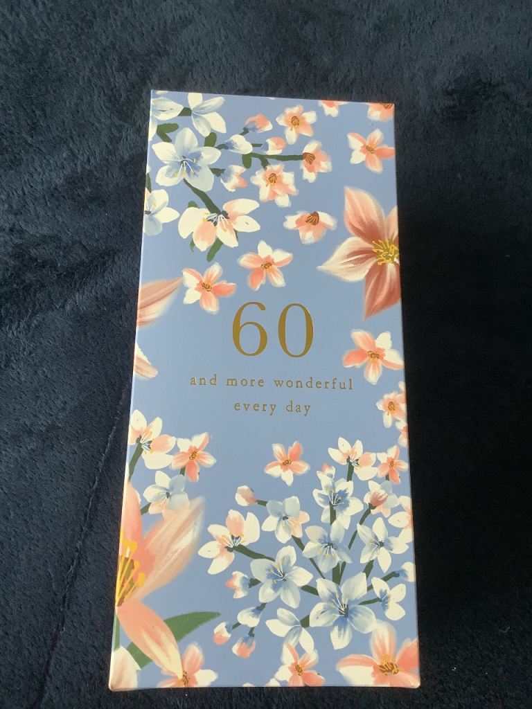 60th Birthday Wine Glass £5