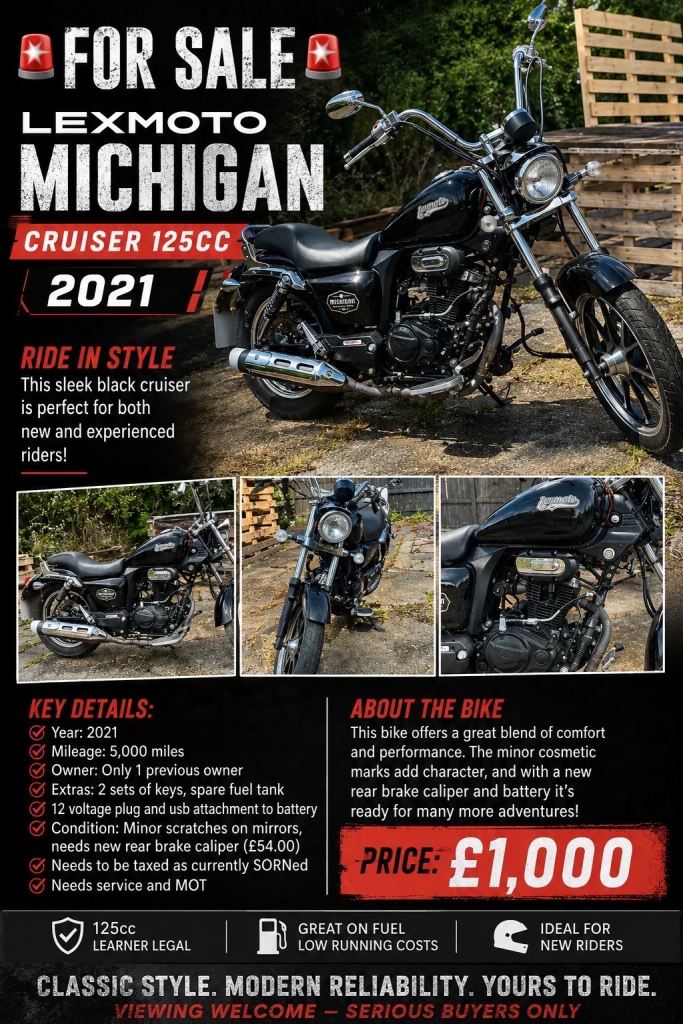 Lexmoto Michigan 125cc 2021