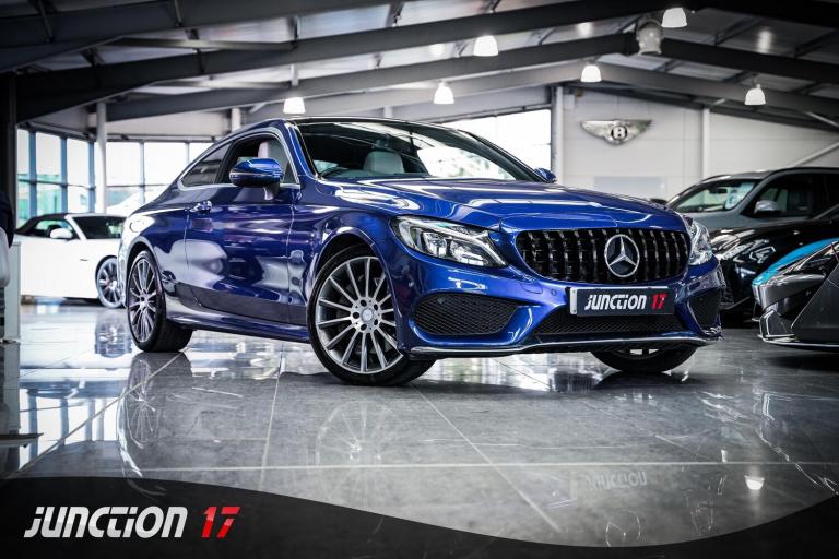2017 Mercedes-Benz C Class 2.1 C250d AMG Line (Premium Plus) G-Tronic+ Euro 6 (s/s) 2dr COUPE Die...