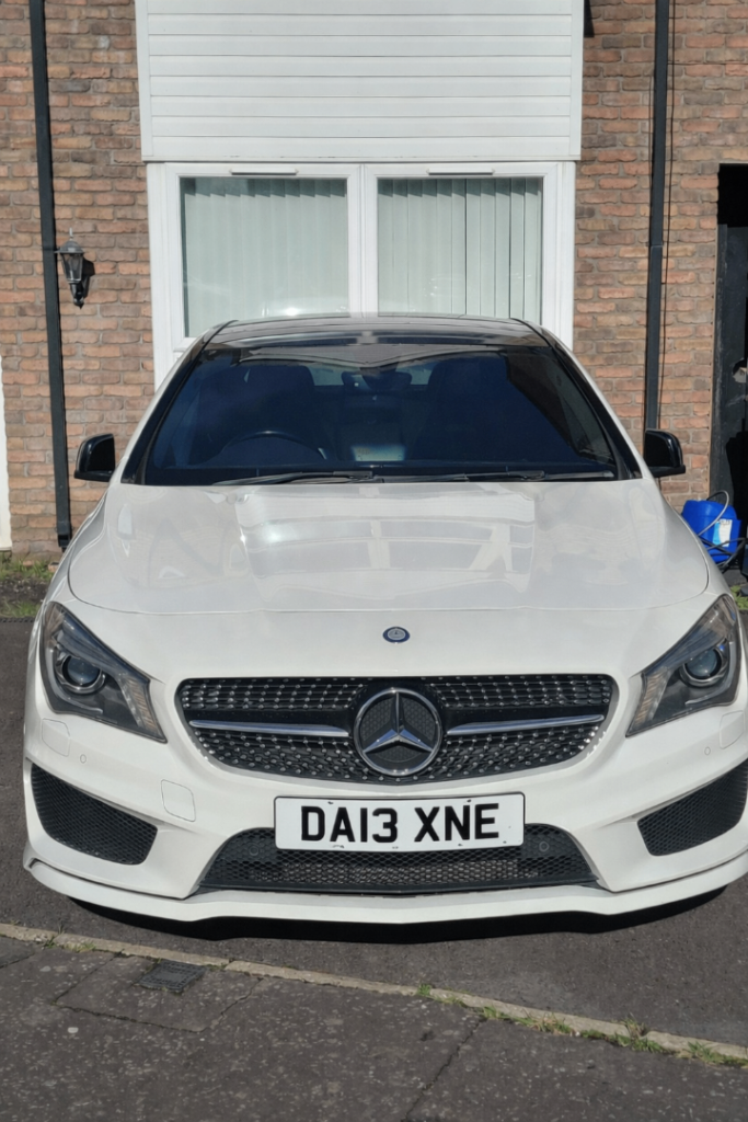 Mercedes-Benz, CLA, AMG Sport, White Saloon, 2013, Auto, 2143 (cc), 4 doors