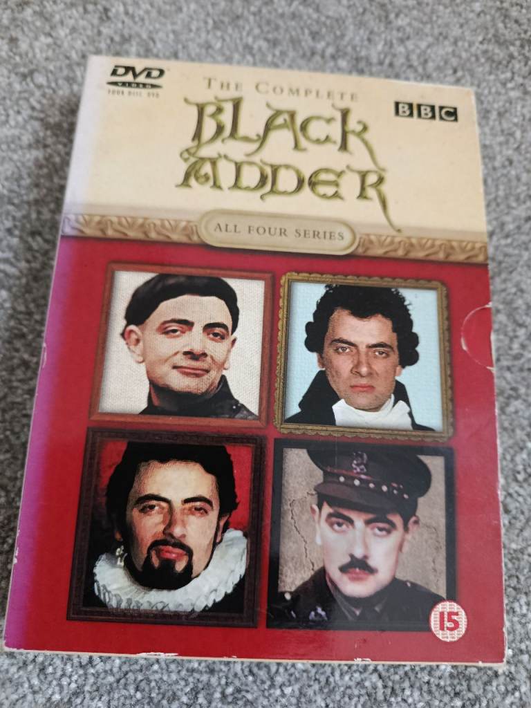 The Complete Blackadder - All Four Series - DVD 2001 - Rowen Atkinson