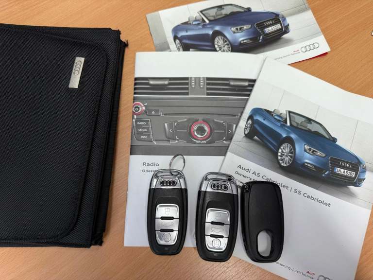 2016 65 AUDI A5 CONVERTIBLE S-LINE AUTOMATIC 225 DAMAGED REPAIRABLE SALVAGE