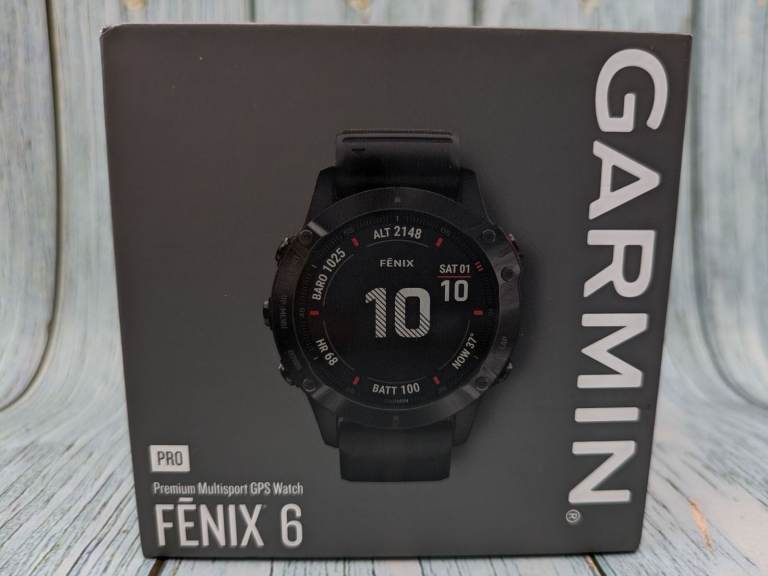 Garmin Fenix 6 Pro 47mm (Black with black band)