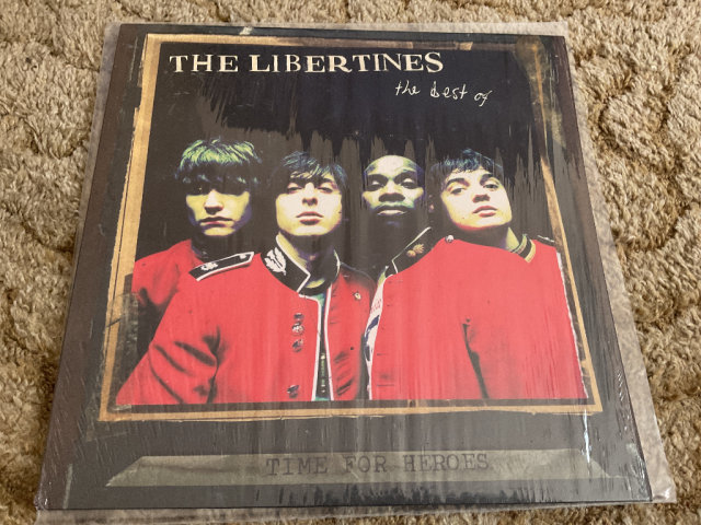 THE LIBERTINES - TIME FOR HEROES RED VINYL LP BEST OF ROCK | in