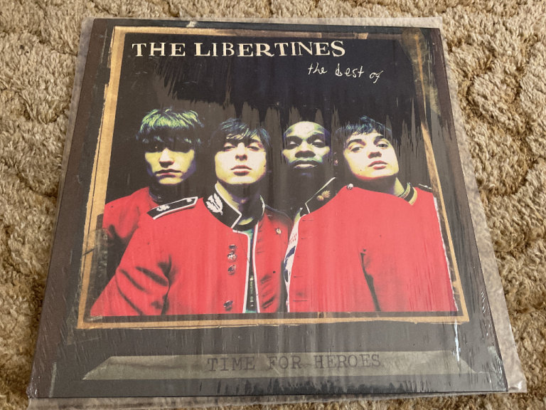 THE LIBERTINES - TIME FOR HEROES RED VINYL LP BEST OF ROCK 