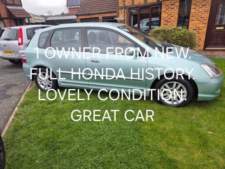 HONDA CIVIC,1 OWNER,FULL MOT,LOVELY CAR