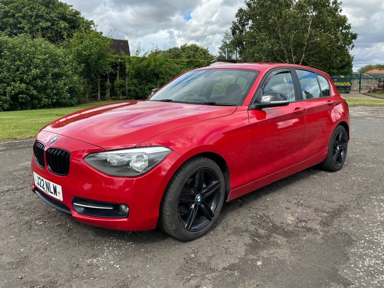 2013 BMW 118D Sport 5 Door Red MOTd Manual