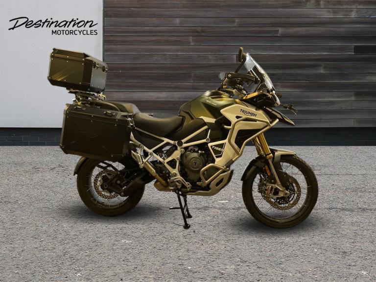 2023 Triumph Tiger 1200 RALLY EXPLORER green Manual