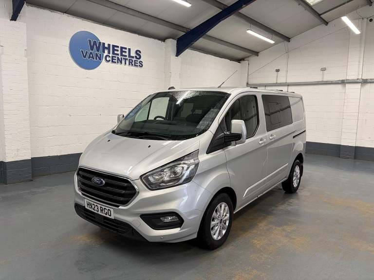 2023 Ford Transit Custom 2.0 320 EcoBlue Limited Crew Van Double Cab 5dr Diesel Auto L1 H1 Euro 6...