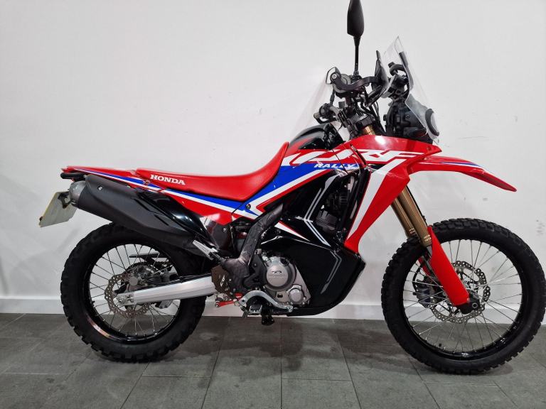 2024 Honda CRF300 Rally Lowered Suspension YSS Rear Shock Michelin Tracker Tyres