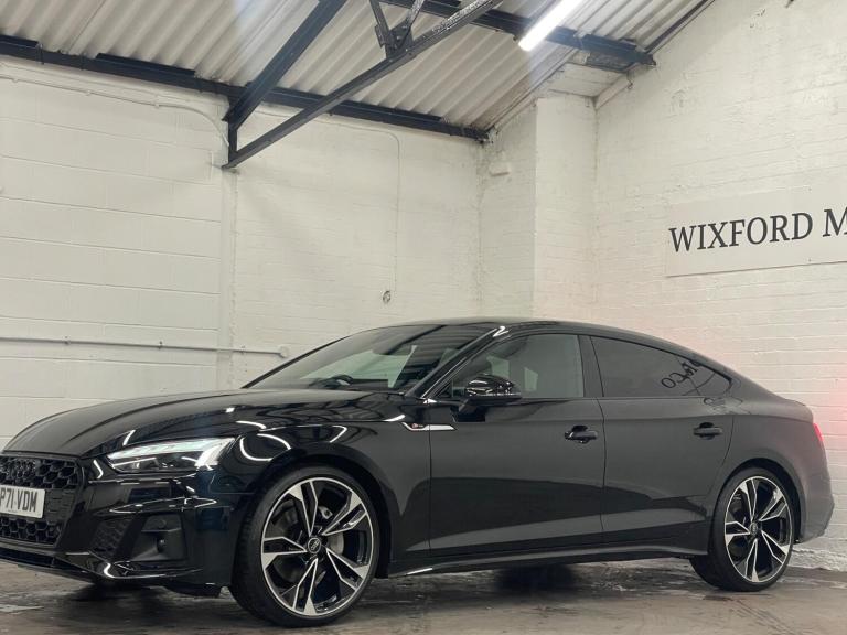 2022 Audi A5 2.0 TDI 40 Black Edition Sportback S Tronic quattro Euro 6 (s/s) 5dr HATCHBACK Diese...