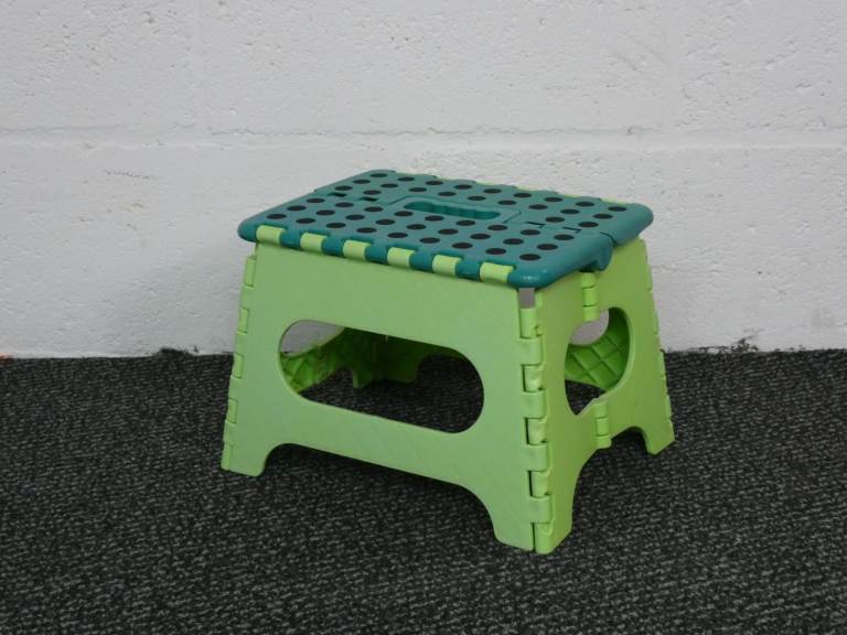 Small Folding Plastic Step Stool