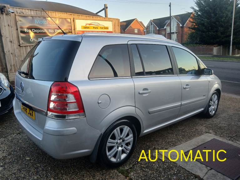 Vauxhall Zafira Automatic 7 Seater 