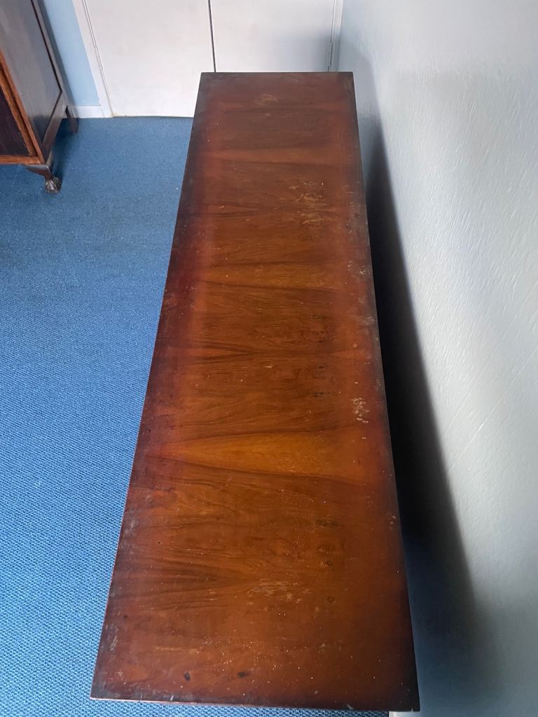 Mid-Century Modern Sideboard / Vintage Teak Credenza Buffet Cabinet (1950s–60s Style)