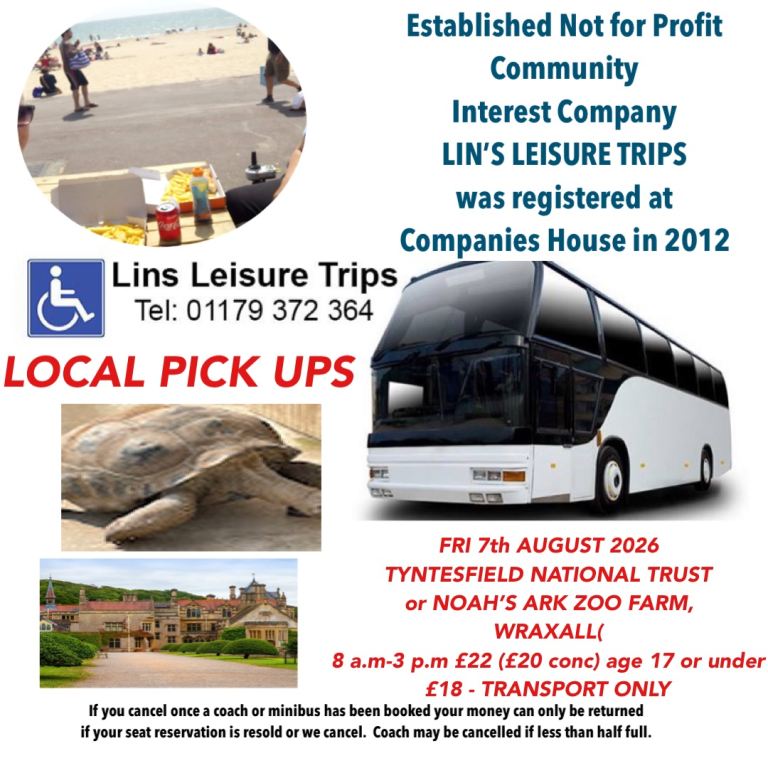 Lin's Leisure Trips - Days Out Tickets 2026