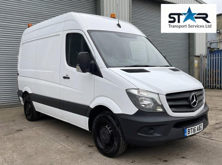 2016 Mercedes-Benz Sprinter SWB 313CDI High Roof REV CAM AIR CON PANEL VAN Diesel Manual