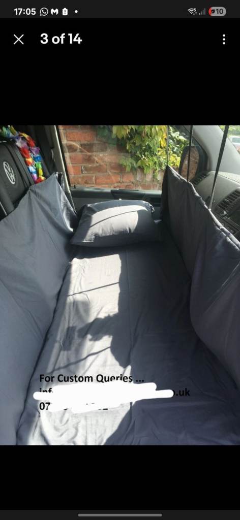 Cab bed for campervan suitable for vans like VW transporter, boxer, master