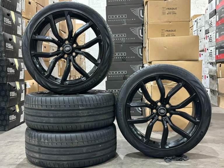 22" SVR-C Style Alloys & Tyres For Range Rover Sport 5x120