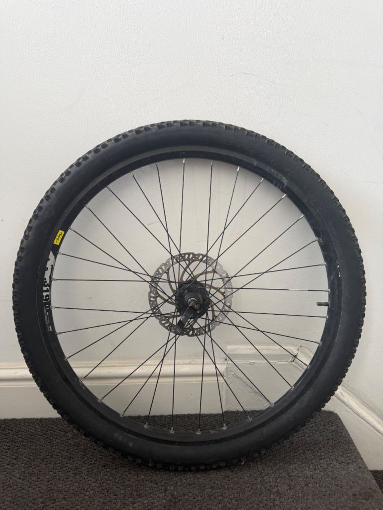 27 inch mountain bike front and rear wheel