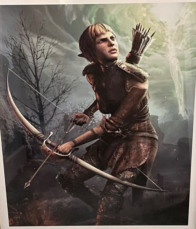 Rare Limited Edition BioWare Dragon Age Sera Print 