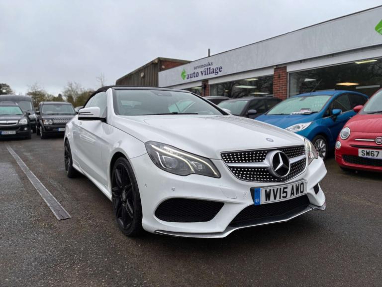 2015 Mercedes-Benz E Class 2.1 E220 AMG Line Bluetec Auto 2dr Convertible Diesel Automatic