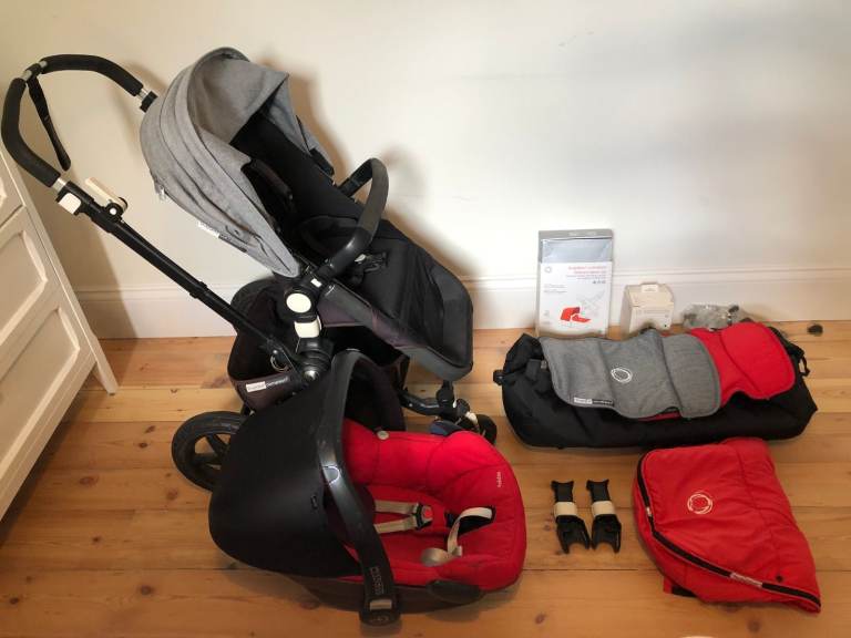 Bugaboo Cameleon 3 bundle - Red and Grey