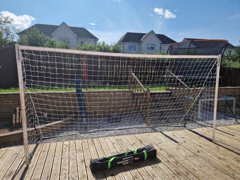QuickPlay kickster Elite portable  football goal 12x6