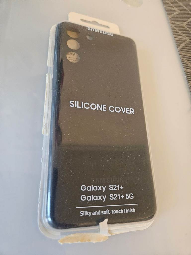 Samsung Original Silicone Cover for Galaxy S21+ / S21+ 5G Black – New & Genuine