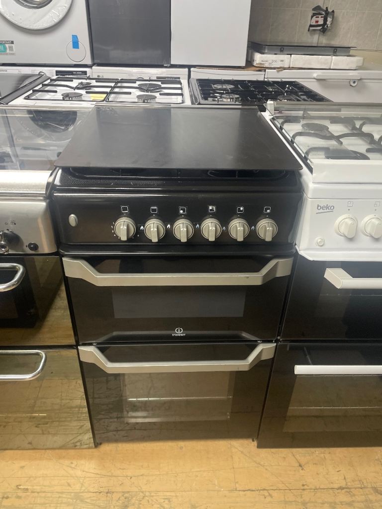 Black 50cm Gas Cooker 