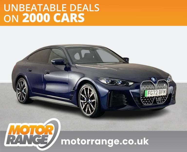2022 BMW i4 250kW eDrive40 M Sport 83.9kWh 5dr Auto Coupe ELECTRIC Automatic