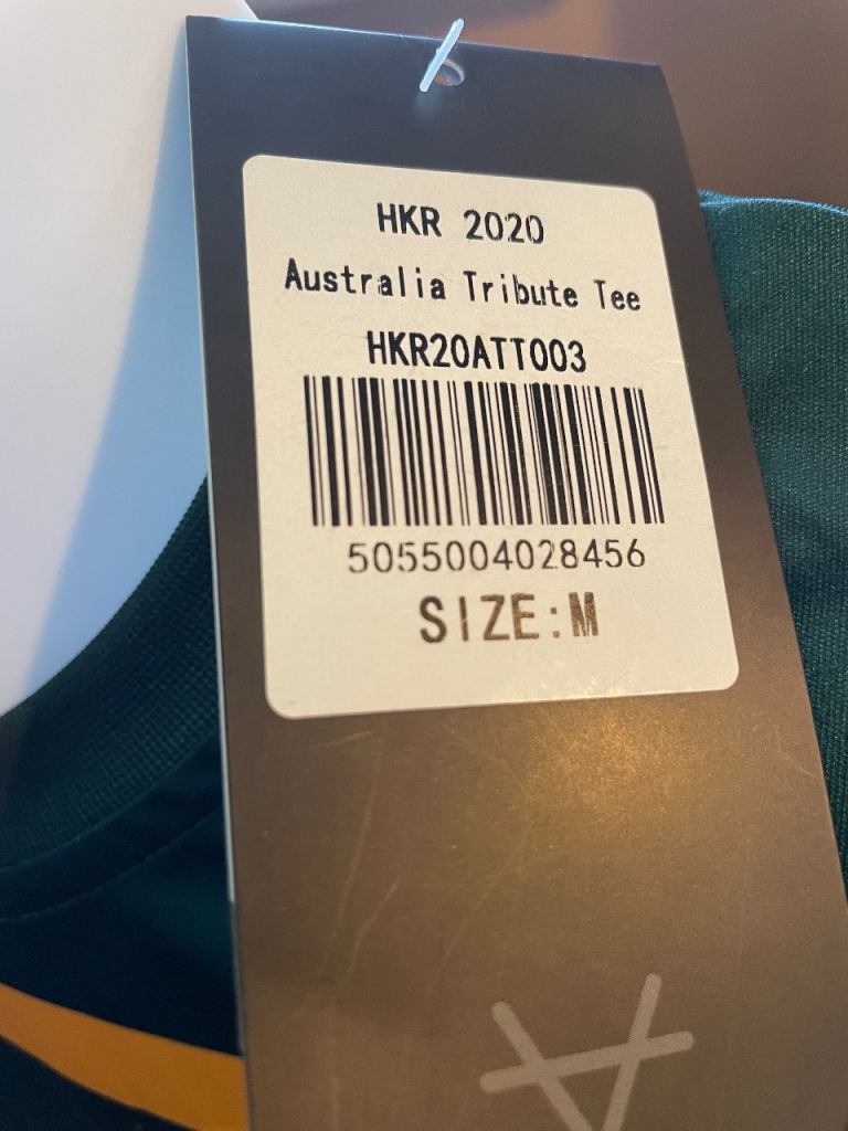 Hull kr 2020 rare signed Aussie tribute shirt In Medium BNWT 