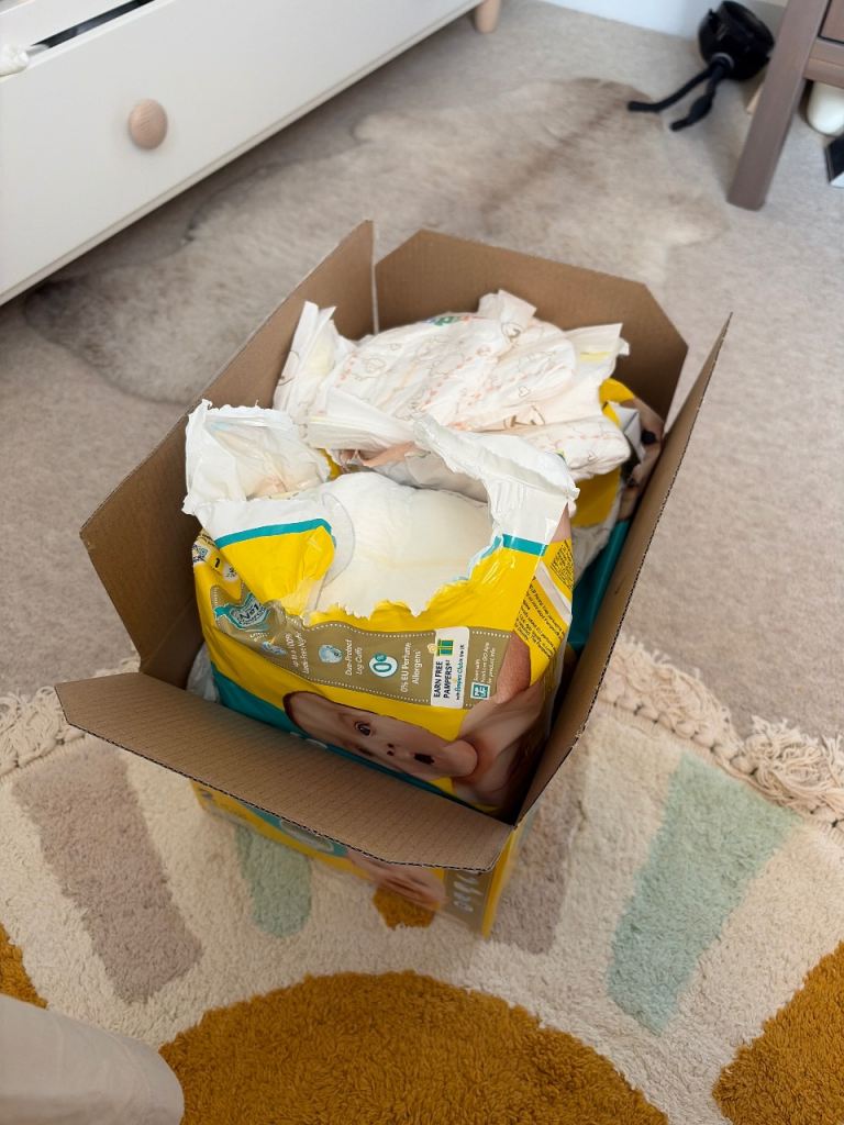 FREE FOR COLLECTION - Pampers and Lupilu size 1 Nappies – New, Unused Pack