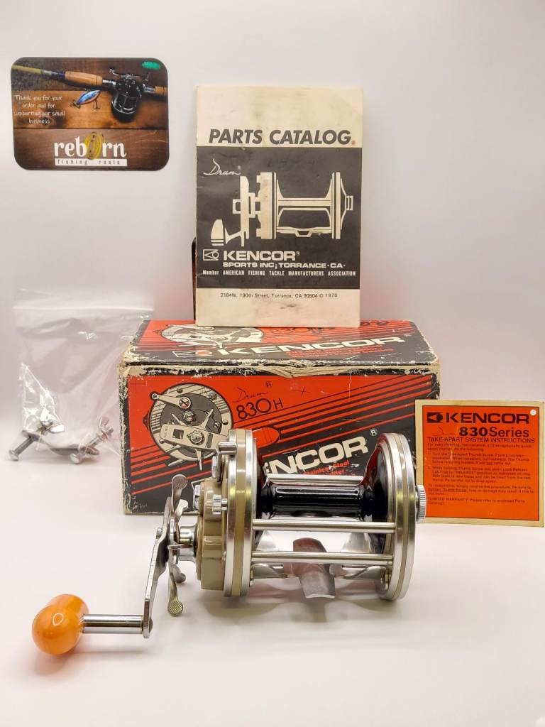 #223 Vintage Fishing Reel  Kencor 830H 