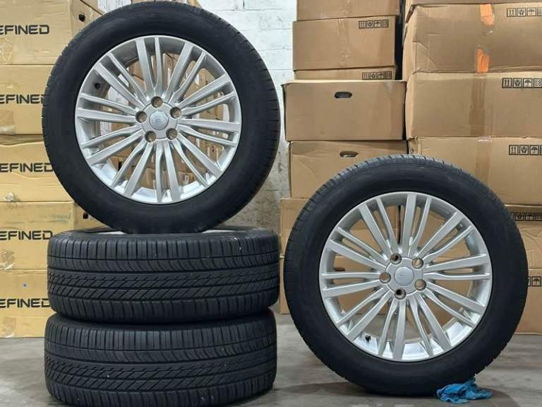 20" GENUINE LAND ROVER DISCOVERY WHEELS & GOODYEAR TYRES